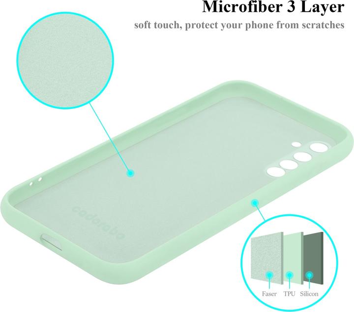 Image du produit Cadorabo TPU Liquid Silicone Case Housse pour Realme 6 4G / 6s (Realme 6, Realme 6s)