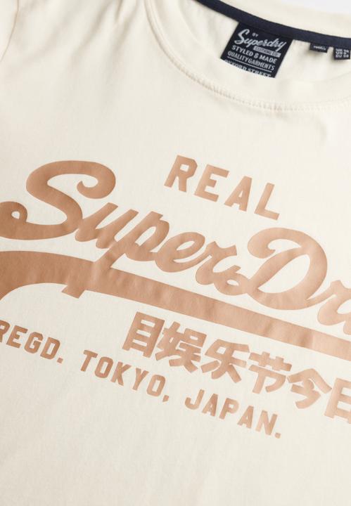 Actual product image Superdry Vl Metallic Tee (L)
