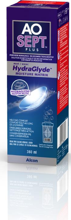 Immagine prodotto AOSept HydraGlyde, soluzione detergente e disinfettante al perossido, 360 ml (Sistema perossido, 360 ml)