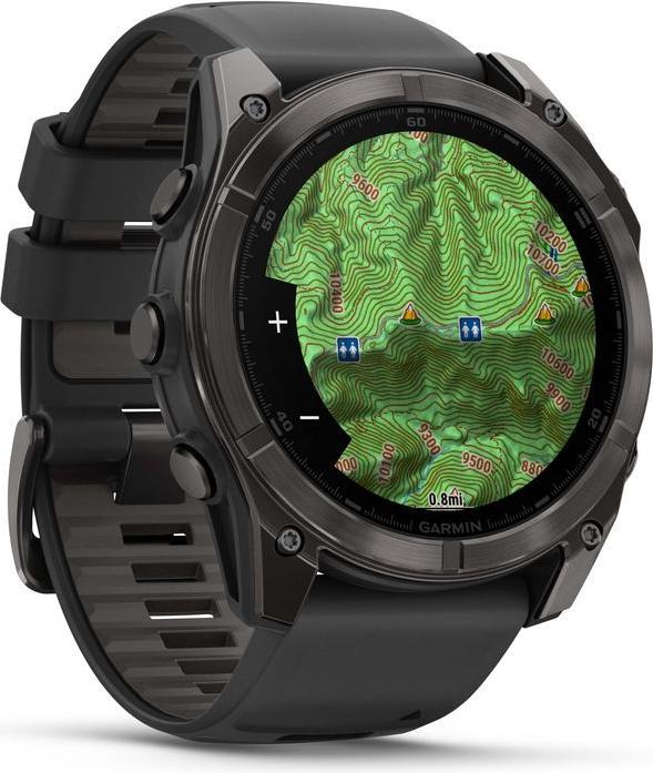 Actual product image Garmin Fenix 8 AMOLED Sapphire Titan (51 mm)