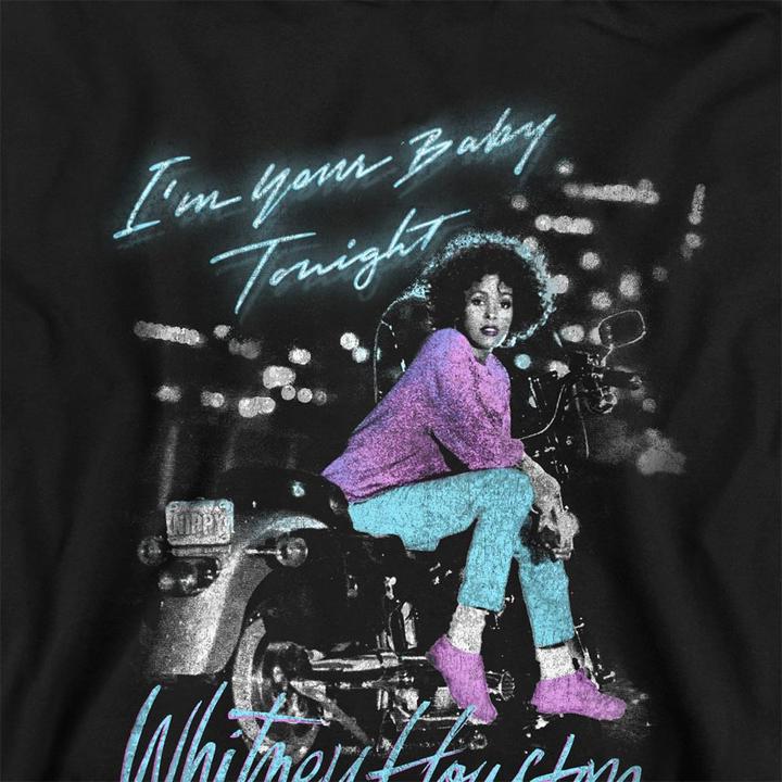 Produktbild Whitney Houston Baby Tonight Kapuzenpullover Zum Überziehen (128)