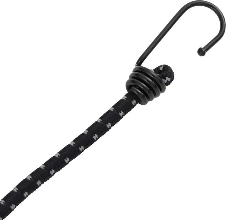 Produktbild VidaXL Gummiseile Reflektierend mit Haken 50 Stk. 59 cm