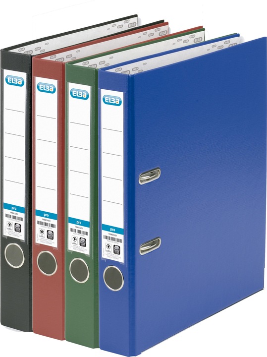 Actual product image Elba Folder smart PP paper, spine width: 50 mm, blue DIN A4, cover outside PP (A4, 50 mm, 1 x)