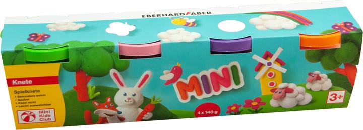 Produktbild EberhardFaber EBERHARD FABER Knete Mini farbsortiert 4 Farben je 140,0 g