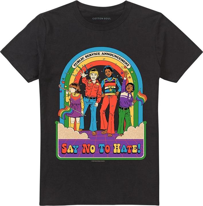 Produktbild Steven Rhodes Say No To Hate TShirt (5XL)
