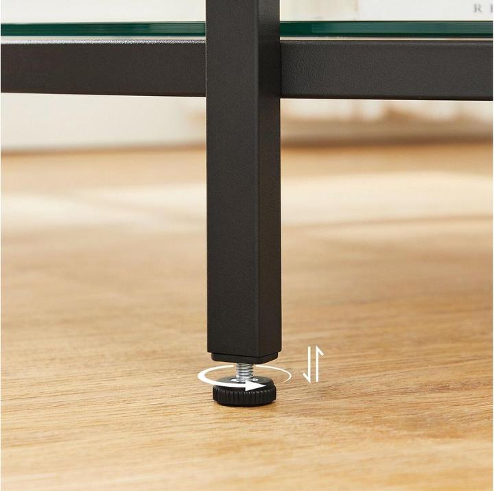 Actual product image Vasagle Couchtisch aus Marmor (80 x 80 x 44.50 cm)