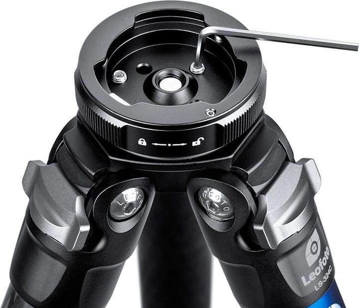 Immagine prodotto Leofoto Set di collegamenti rapidi QS-70 (Piastra a sgancio rapido per treppiede)