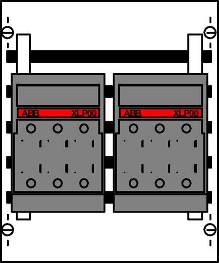 Actual product image Striebel & John STR ED13TA Combination set busbar system