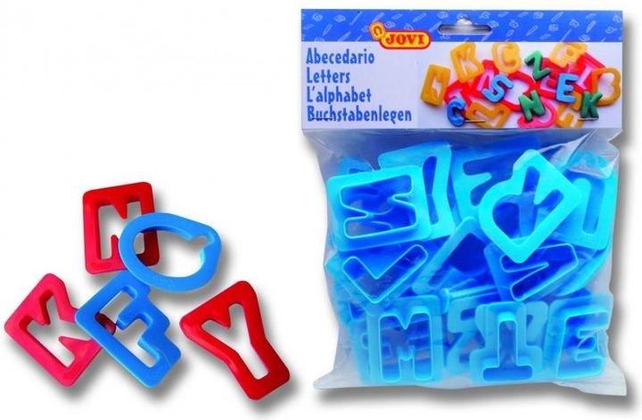 Actual product image Jovi Cutting molds number shapes, Hanging bag with 12 molds