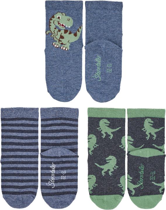 Produktbild Sterntaler Socken 3er Pack Dino (3er Pack, 19 - 22)
