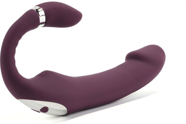 Produktbild Tracy's Dog Doppelendiger Dildo Vibrator C Form