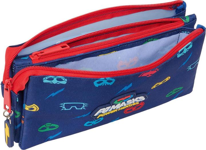 Produktbild PJ Masks Dreifaches Mehrzweck-Etui Ready Marineblau 22 X 12 X 3 Cm
