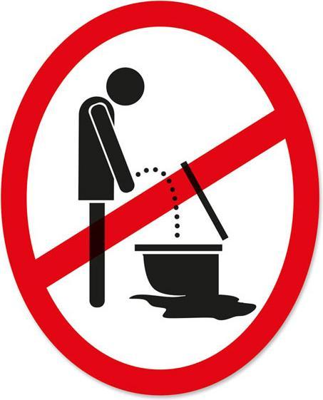 Image du produit Familie von Quast Autocollant de couvercle de toilette - Autocollant de toilette sur pied Pinkler