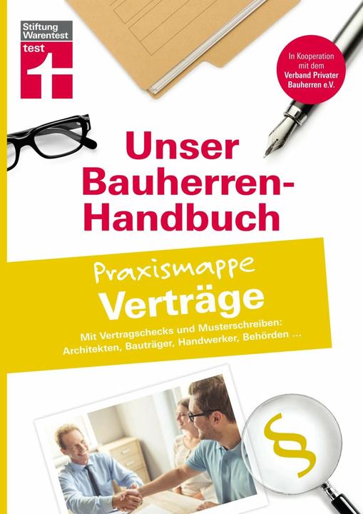 Produktbild Bauherren-Praxismappe Verträge (Deutsch, Anne Werthschützky, Jörg Stroisch, 2018)