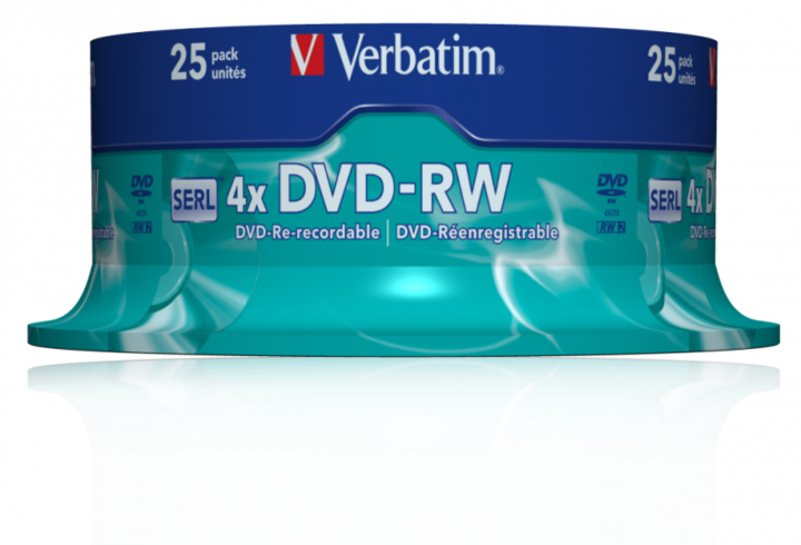Produktbild Verbatim Dvd-Rw (25 x)