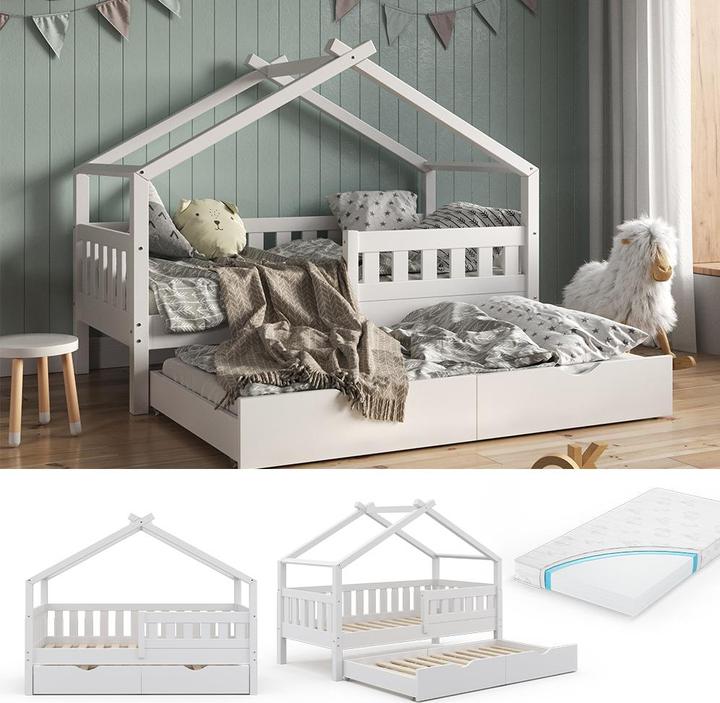 Produktbild VitaliSpa Design mit Gästebett und Matratze (80 x 160 cm)