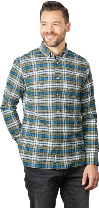 Produktbild Tommy Hilfiger Tartan Small Shirt Brushed Putting Green/Mutl (L)