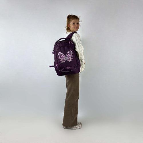 Produktbild Walker Schulrucksack Purple Butterfly (30 l)