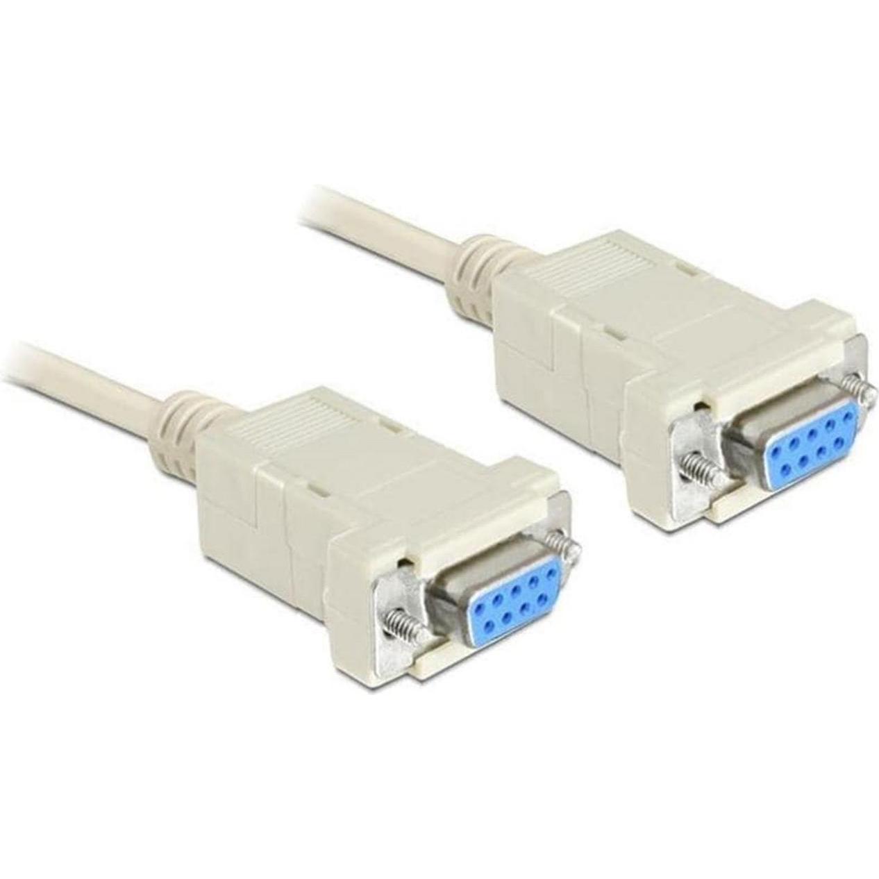 Delock Cavo modem nullo DB9 (1.80 m, VGA), Cavo di interfaccia
