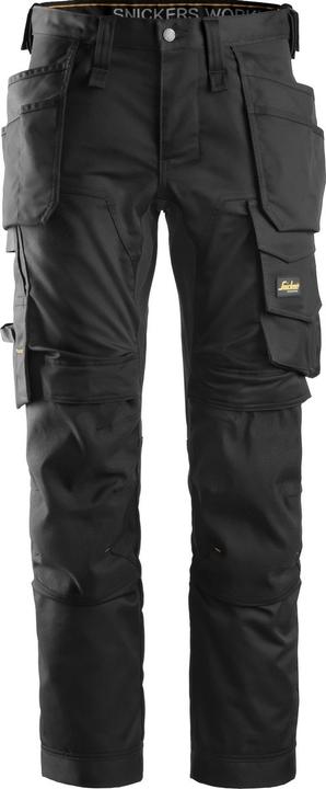 Image du produit Snickers Workwear Snickers 6241 AllroundWork Stretch Werkbroek met Holsterzakken - Zwart - Maat 152 (152)