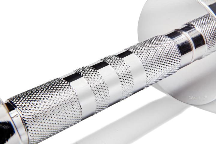 Actual product image adidas Adjustable Chrome Dumbell (1 x 1 kg - 5 kg)