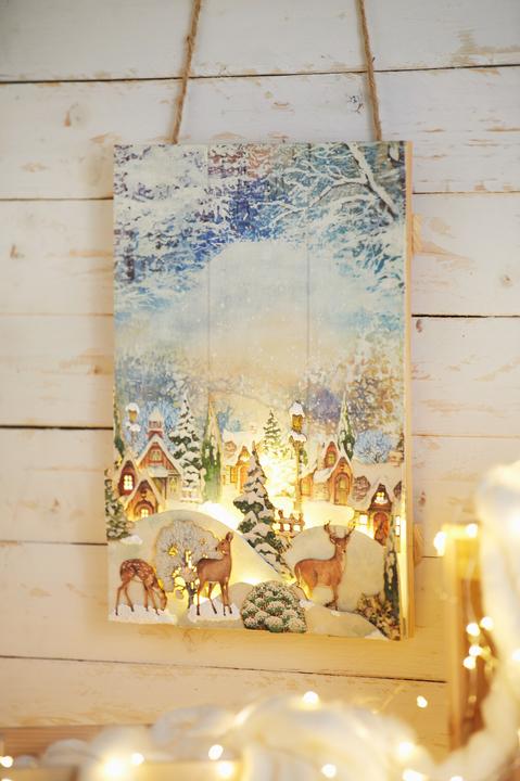 Immagine prodotto VBS Piatto decorativo in legno con sospensione