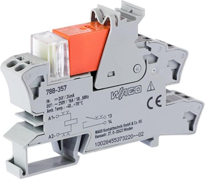 Actual product image Wago 788-357. Temperature range in operation: -40