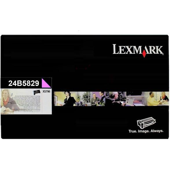 Lexmark, Toner, 24B5829 Tonerkartusche magenta 18.000 Seiten Magenta CS 796 de (M)