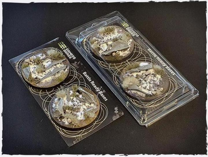 Gamers Grass GGB-WR60-1 - Gevechtsbodems - Winter, 60 mm, rond (2 stuks)