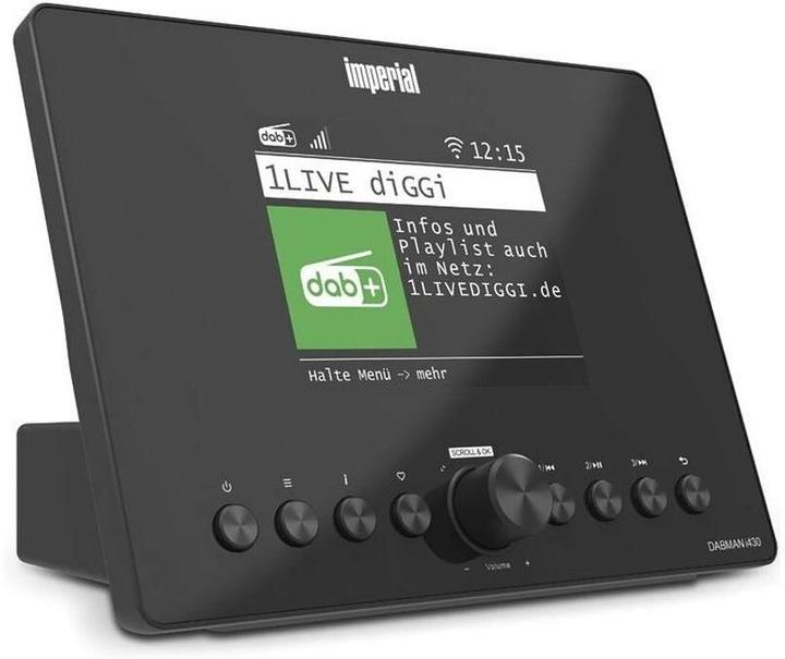 Actual product image Imperial DABMAN i430BK Hybrid Radio with Bluetooth (Internet radio, Bluetooth, Wi-Fi)