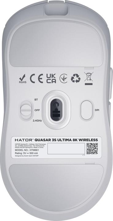 Actual product image Hator Quasar 3S ULTIMA 8K Wireless (Cable, Wireless)