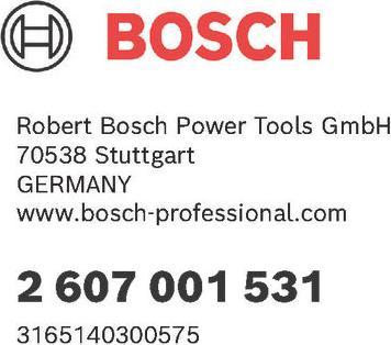 Actual product image Bosch Professional Zubehör Screwdriver bit extra hard PH 3, 49 mm, pack of 3 (Cross Phillips PH M3)