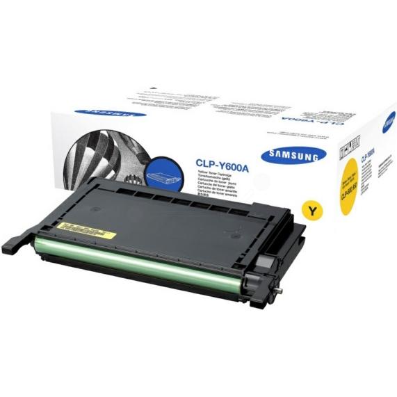 Samsung, Toner, CLP-Y600A/ELS Toner gelb 4.000 Seiten Gelb CLP-600 650 (Y)