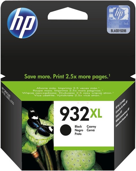 HP CN053AE932XL Tintenpatrone schwarz 1.000 Seiten ISO/IEC 24711 225 ml Schwarz (BK)