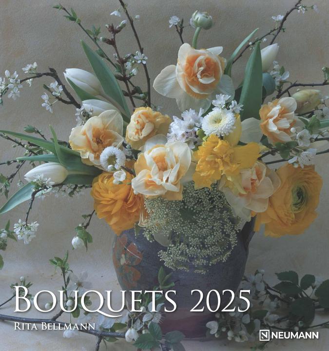 Produktbild Neumann N NEUMANNVERLAGE - Bouquets 2025 Fotokunst-Kalender, 45x48cm, Wandkalender mit zwölf bezaubernden