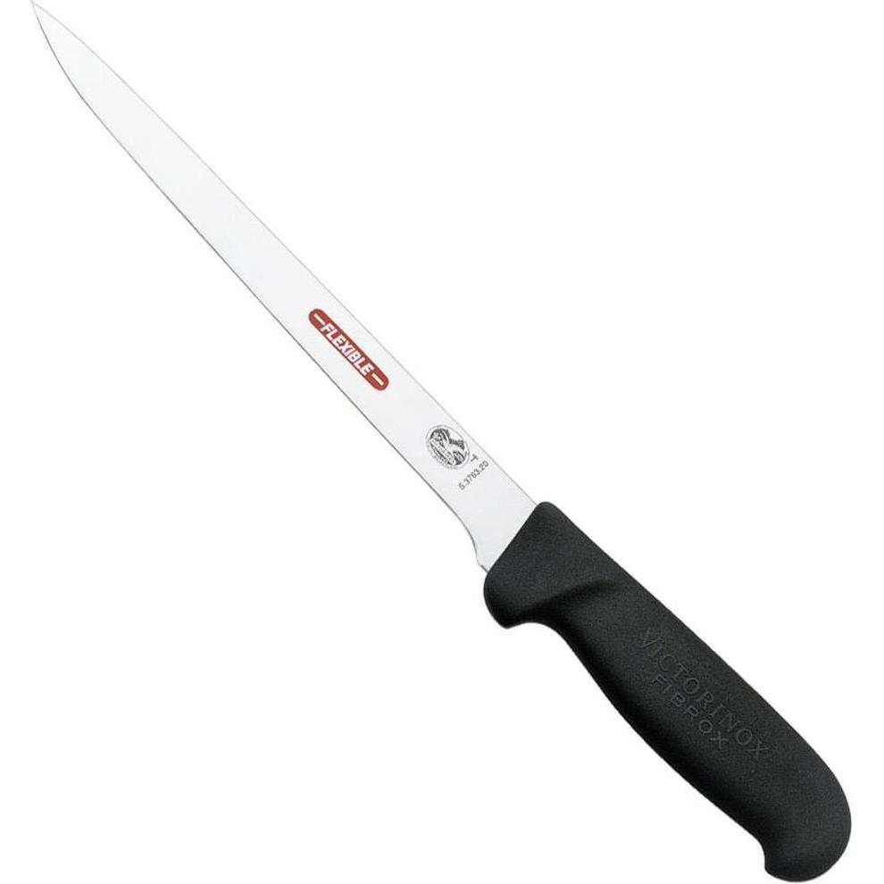 Victorinox Fibrox Filetiermesser, Küchenmesser, Schwarz