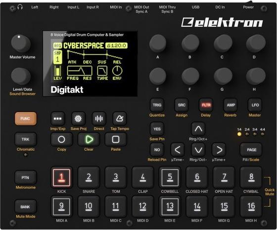Produktbild Elektron Digitakt (Sampler)