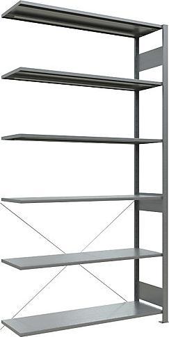 Actual product image eurokraft pro Boltless shelving, single row