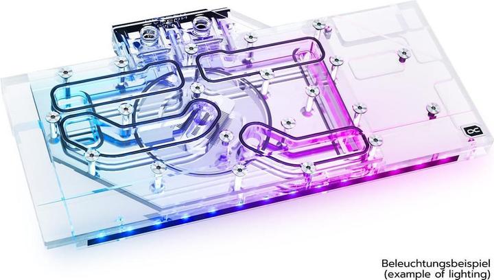 Alphacool Eisblock Aurora GPX-A Radeon RX 6700XT ROG Strix/TUF mit Backplate