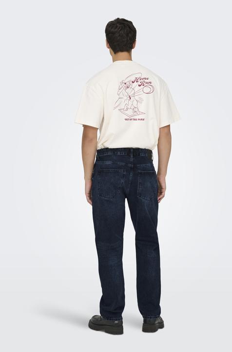 Produktbild Only & Sons ONSEDGE Mid Rise Gerade geschnitten Jeans Normal geschnitten jeans (W29/L32)