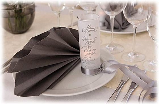 Produktbild Duni Servietter 3-lags Granite Grey 40cm 1000stk/kar - (1000 stk.) (1000 Stk., 40 x 40 cm)