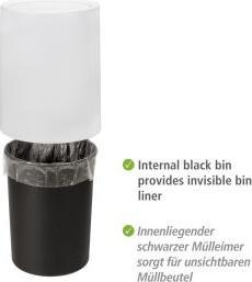 Actual product image Wenko Swing top bin Atri (6 l)