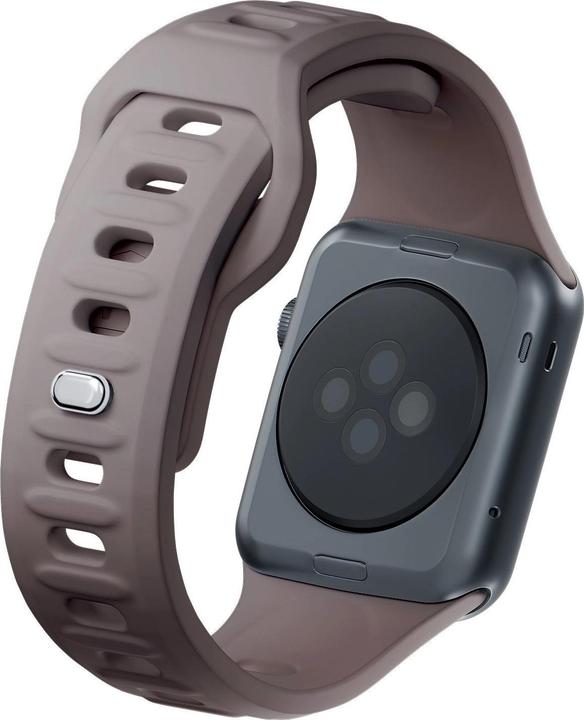 Produktbild 3MK Silicone Watch Strap brązowy/taupe dla Apple Watch 42/44/45/49mm (Silikon, Edelstahl)