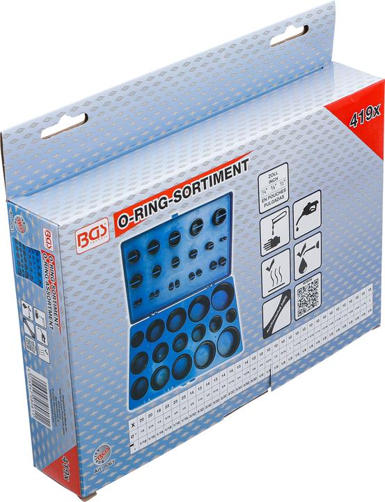 Actual product image BGS O-ring assortment