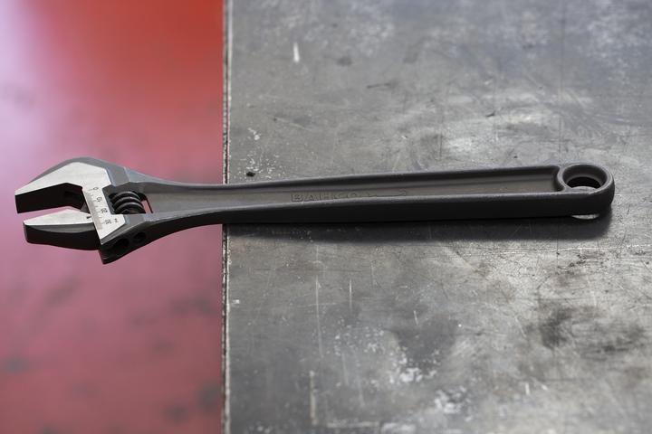 Produktbild Bahco Rollgabelschlüssel mit Zentralmutter, phosphatiert, 305 mm (34 mm)