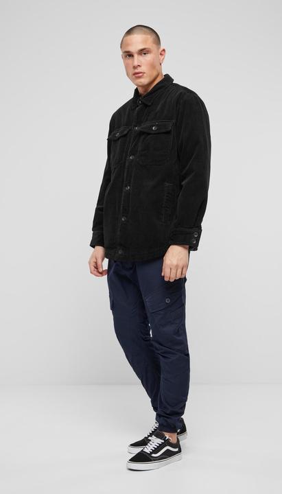 Produktbild Brandit Corduroy Outdoorjacke, Schwarz Grösse XXL (XXL)