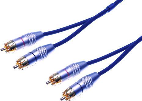 Produktbild Contrik 2x Cinch auf 2x Cinch (4 m, Cinch Kabel)