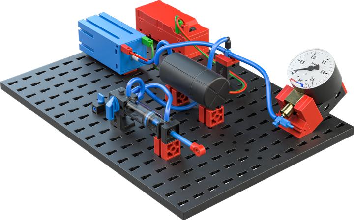 Produktbild Fischertechnik STEM Pneumatics MINT Kits Kit da costruire Pneumatica 2-4