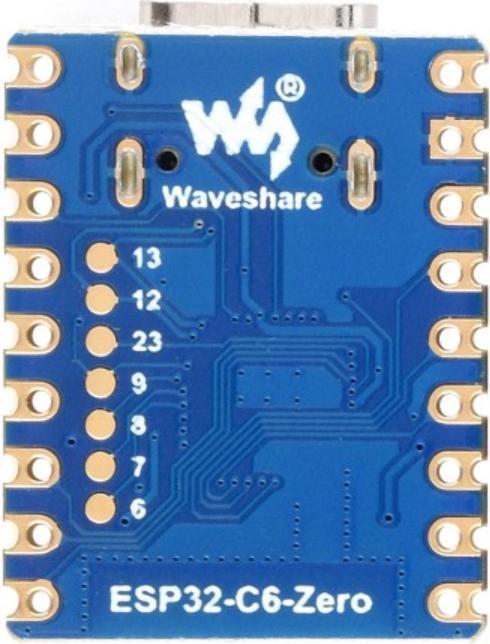 Produktbild WaveShare ESP32-C6 Zero Mini Entwicklungsboard