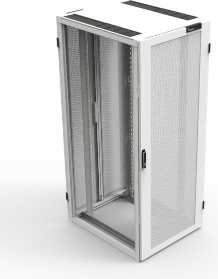 Actual product image Minkels Nexpand Express server rack, 47 U, 80 cm width, 220 cm high, 80 cm deep (47 RU, 19 inch rack)